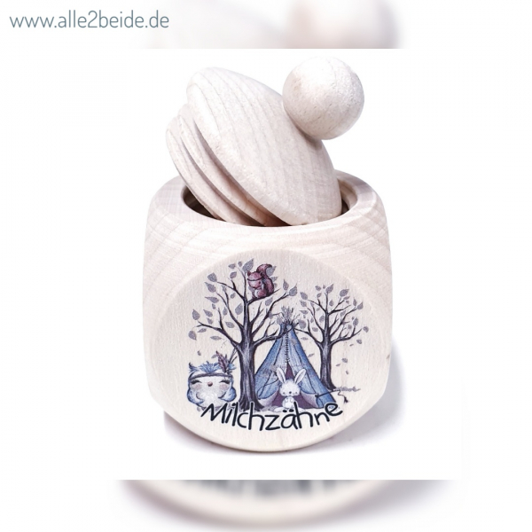 Eule im Wald  4x4 MZD
